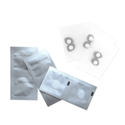 WoodyKnows Replacement Filters for Gas and Pollutant Reducing Nose/Nasal Filters 12-Count