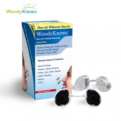 WoodyKnows Gas and Pollutant Reducing Nasal Filters