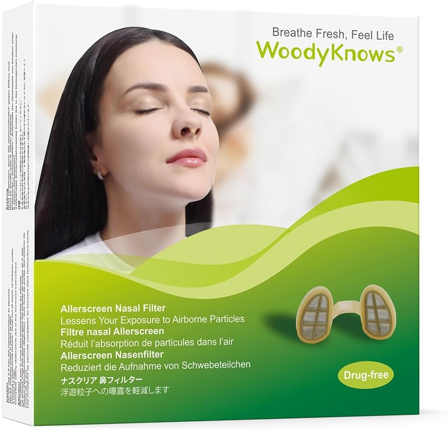 WoodyKnows Allerscreen Nasal Filters